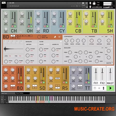 SonicCouture AC-DR Acoustic Drum Machine