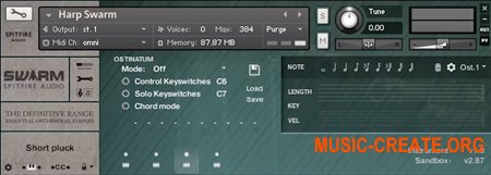 Spitfire Audio Harp Swarm scr1