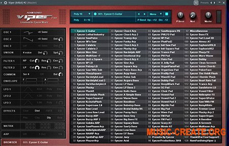 Eyezer Viper Soundbank Volume 2scr