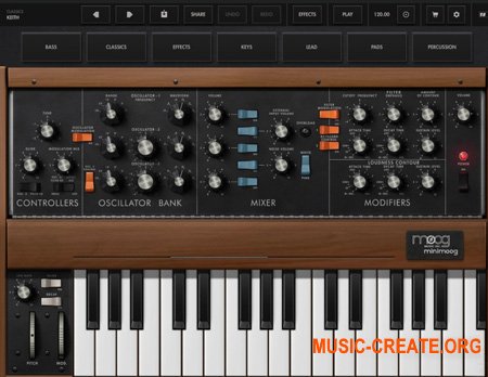Minimoog Model D Synthesizer v1scr