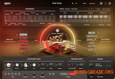 UJAM Virtual Drummer Hot v2.4.1 (Team P2P)