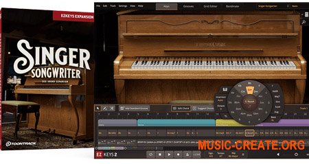 Toontrack Singer-Songwriter EKX