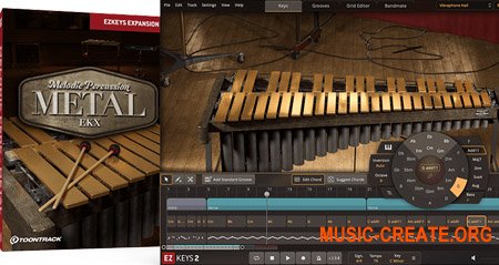 Toontrack Melodic Percussion - Metal EKX