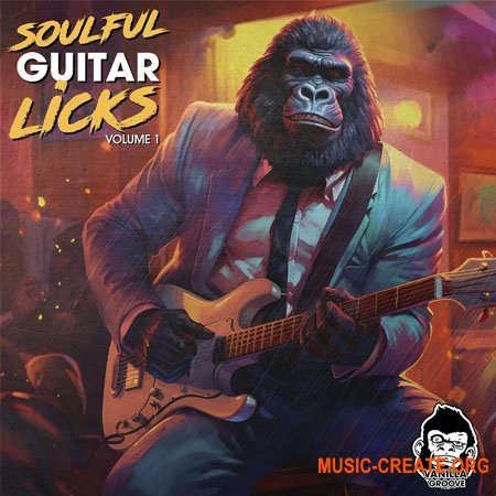 Vanilla Groove Studios Soulful Guitar Licks Vol 1 (WAV)
