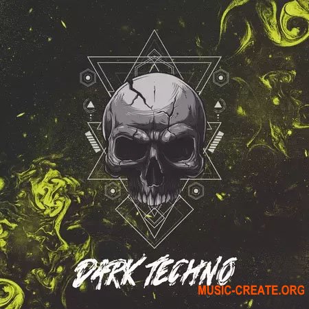 Skull Label Dark Techno