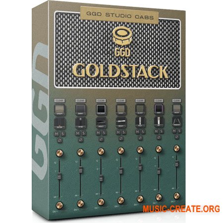 GetGood Drums GGD Studio Cabs Goldstrack Edition