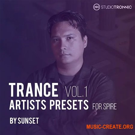 Studio Tronnic Trance Artists Presets for Spire by Sunset Vol.1