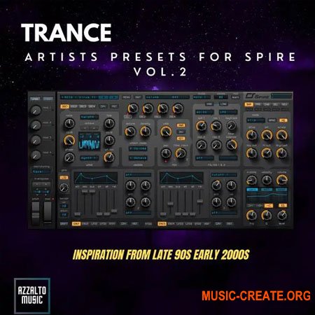 Active State Trance Artists Presets for Spire by Sunset Vol.2