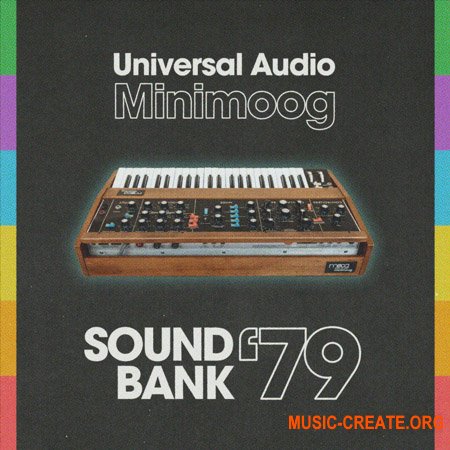 Polydata Universal Audio Minimoog Sound Bank '79