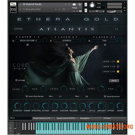 Zero-G Ethera Gold Atlantis 3