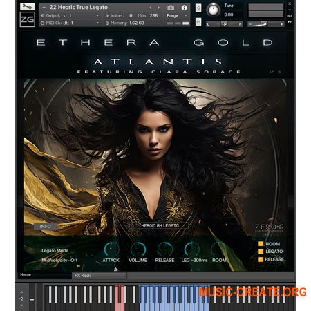 Zero-G Ethera Gold Atlantis 3