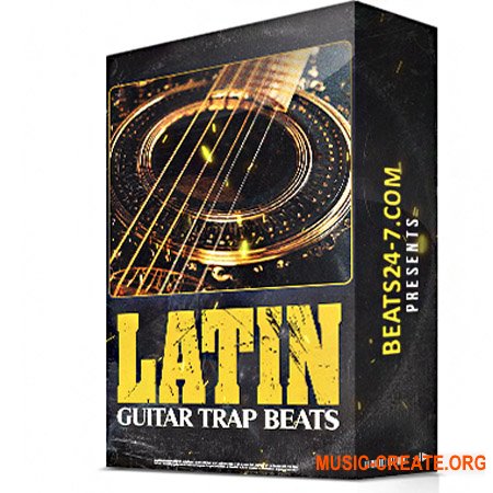 BEATS24-7 Latin Guitar Trap Beats (WAV, MiDi)