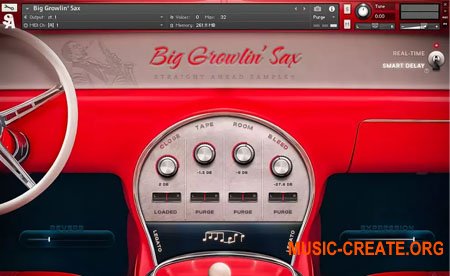 Straight Ahead Samples Big Growlin Sax