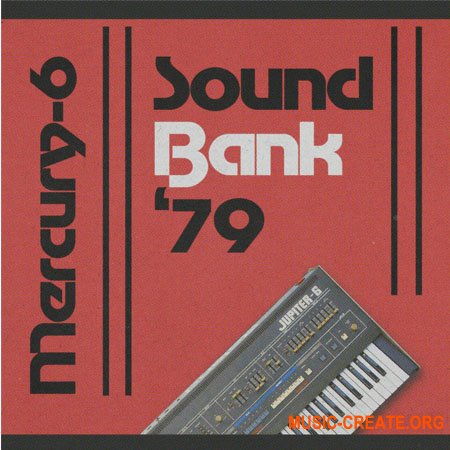 Polydata Cherry Audio Mercury-6 Sound Bank '79 (Cherry Audio Mercury-6 Patches)