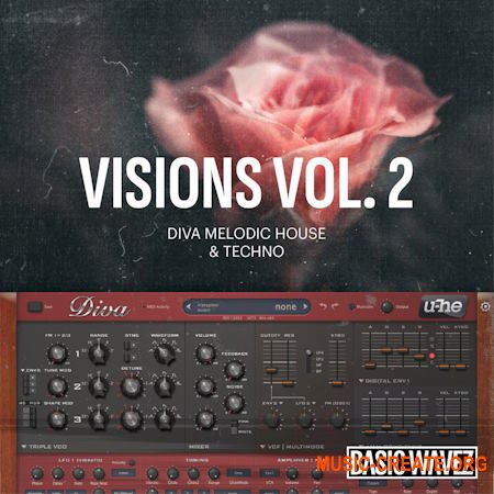 Baisc Wavez Visions Vol. 2 Melodic House & Techno (Presets for u-he Diva)