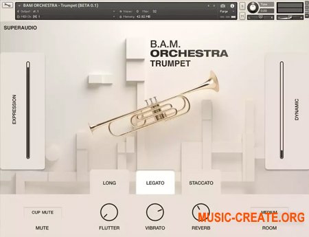 SuperAudio B.A.M Orchestra Trumpet