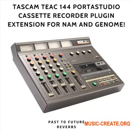 PastToFutureReverbs Tascam TEAC 144 Portastudio Cassette Recorder