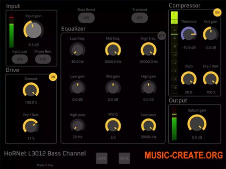 HoRNet L3012 Bass Channel