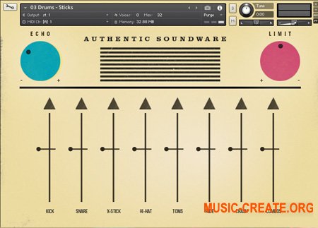 Authentic Soundware Space Age Rhythm