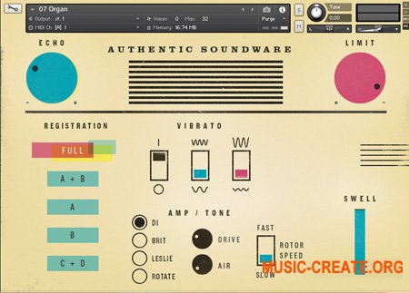 Authentic Soundware Space Age Rhythm