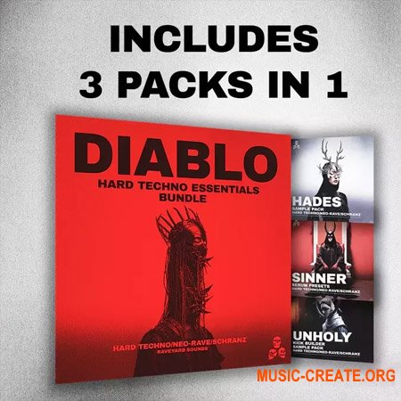 Raveyard Sounds Diablo Hard Techno Essentials Bundle