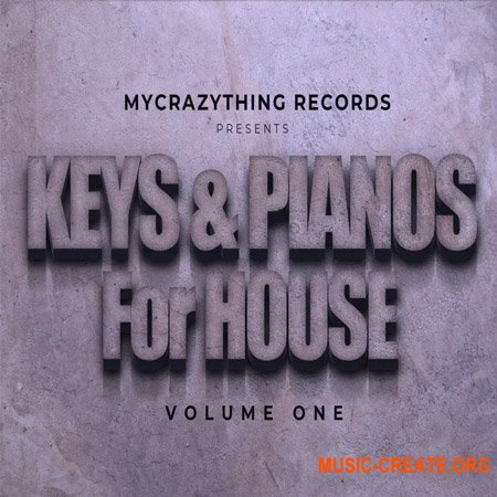 Mycrazything Records KEYS and PIANO FOR HOUSE