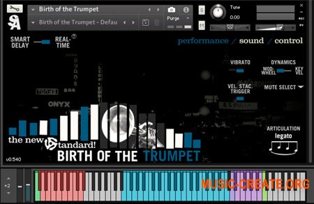 Straight Ahead Samples Birth of the Trumpet