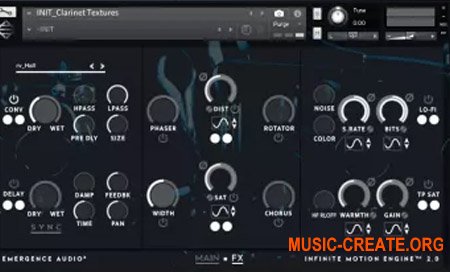 Emergence Audio Clarinet Textures
