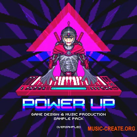Oversampled Power Up Production and Game Design Sample Pack (WAV)