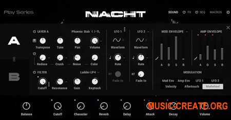 Native Instruments Play Series Nacht (KONTAKT)