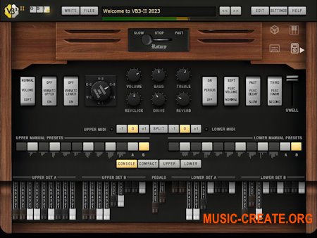 GSi VB3-II v1.0 CE (Team V.R) - виртуальный орган Hammond B3