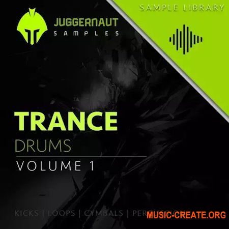 Juggernaut Samples Trance Drums Vol. 1 (WAV)