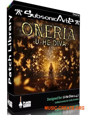 PluginGuru Subsonic Artz Oneria for Diva (Diva presets)