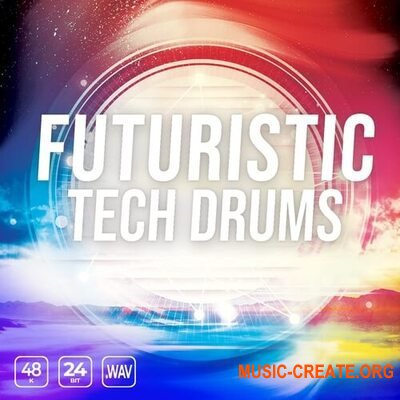 Epic Stock Media Futuristic Tech Drums (WAV)