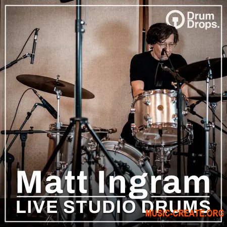 Drumdrops Matt Ingram - Live Studio Drums (WAV)