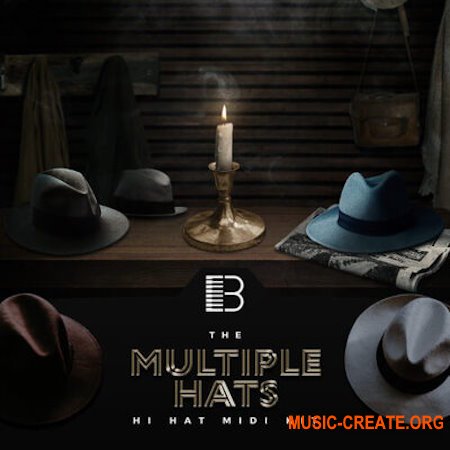 Brandon Chapa Multiple Hats - Hi Hat MIDI Loop Kit (WAV MiDi) Brandon Chapa Multiple Hats - Hi Hat MIDI Loop Kit (WAV MiDi)