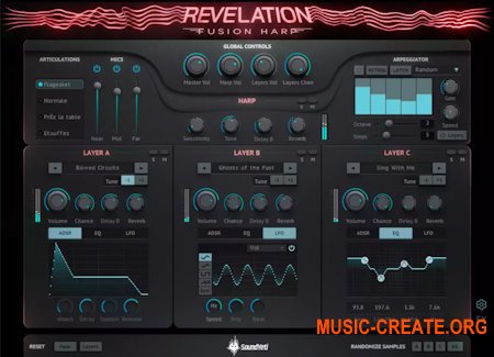 Sound Yeti Revelation Fusion Harp (KONTAKT)