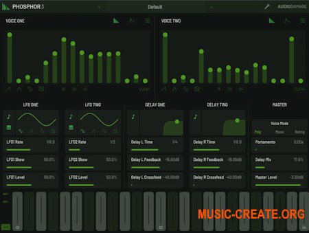 Audio Damage AD053 Phosphor 3 v3.1.7 WiN macOS LiNUX RETAiL