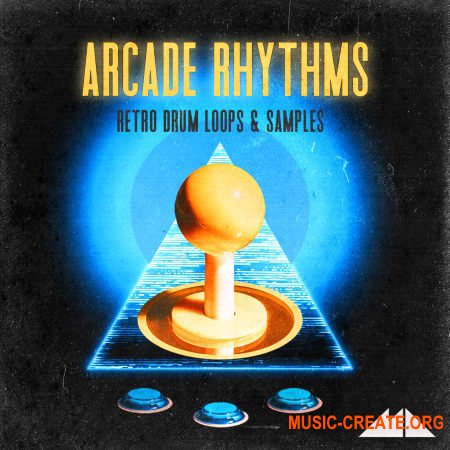 ModeAudio Arcade Rhythms - Retro Drum Loops and Samples (WAV)