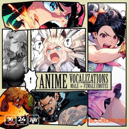 Epic Stock Media Anime Character Vocalizations (WAV)