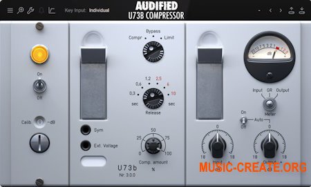 Audified U73b Compressor v2.0.0 (Team R2R) - плагин компрессор