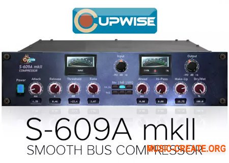 Cupwise S-609A mk2 Bus Compressor + Limiter (Nebula Library)