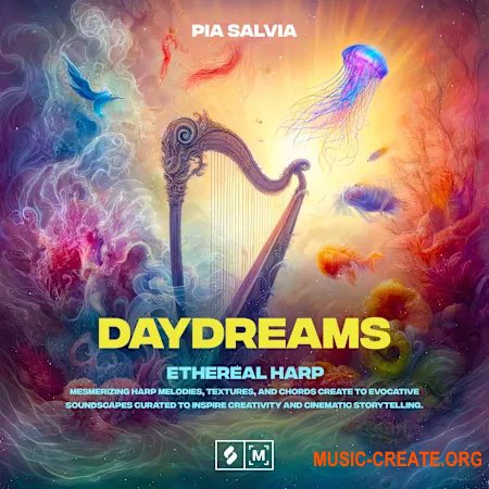 Montage by Splice Daydreams: Ethereal Harp (WAV)