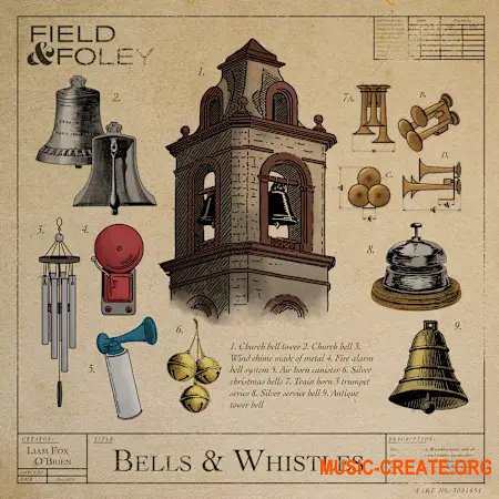 Field and Foley Bells and Whistles (WAV)