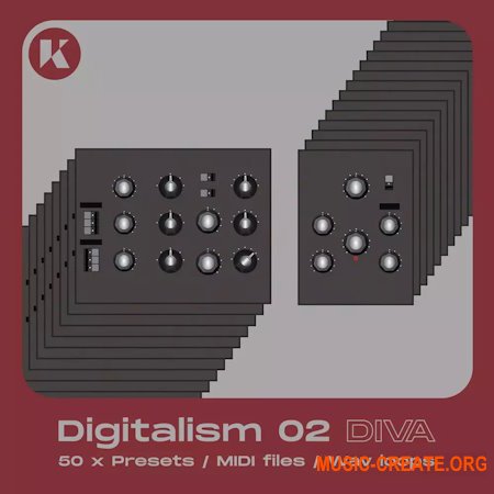 Konturi Digitalism 02: Diva Presets (WAV MiDi Diva Presets)