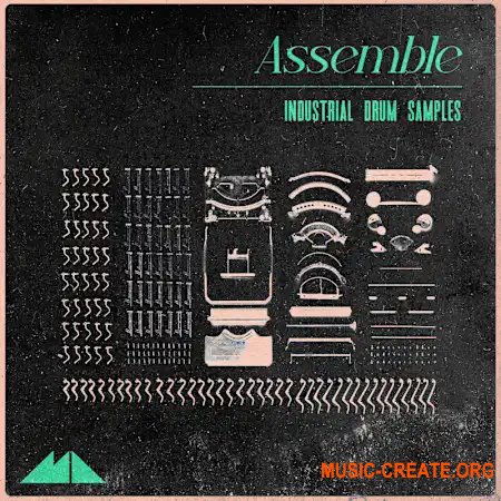 ModeAudio Assemble - Industrial Drum Samples (WAV)