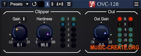 Voxengo OVC-128 v1.0 WiN OSX (Team R2R) - плагин для клиппинга треков
