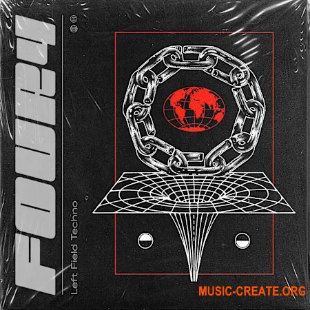 Four4 Left Field Techno (WAV MiDi)