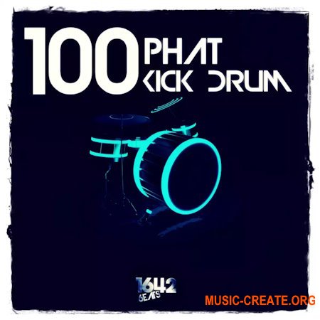 1642 Beats 100 Phat Kick Drums (WAV)