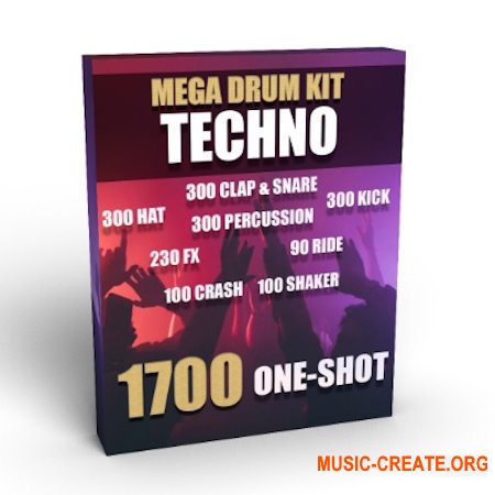 ART55 MONSTER MEGA DRUM KIT (WAV)